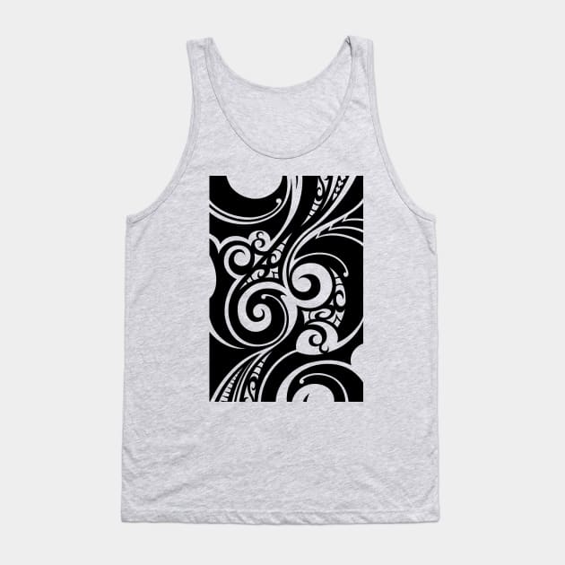 Hawaiian style tribal Tank Top by TurkeysDesign